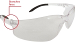 Lunettes de protection incolore