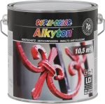 Peinture antirouille RAL 9005 noir brillant - pot de 2,5L