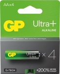 Blister de 4 piles "Ultra Plus" LR6 AA Alcaline
