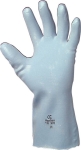 Gants chimiques 100% enduit latex floqué 300mm bleu 1,3mm T10