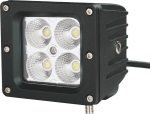 Phare de travail carré LED 10/32V 20W 1400 lumens faisceau large