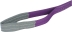 Elingue plate avec boucles 30mm 1T 4m violet