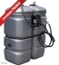 Cuve de stockage gasoil PEHD 750L double paroi avec station à gasoil 230V 60 l/min