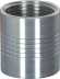 Raccord/manchon inox femelle 1"