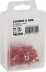 Cosse à oeil isolée rouge M5 - lot de 100 pcs