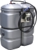 Cuve de stockage AdBlue® PEHD Double paroi 1000L avec kit station 230V + pistolet automatique