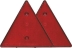 Triangle de remorque rouge - blister de 2 pcs