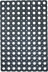 Tapis caillebotis 100% caoutchouc 400x600mm