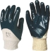 Gants milieux huileux enduit nitrile 3/4 dos T10