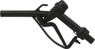 Pistolet gasoil plastique 40 l/min avec raccord mâle pour tuyau de 19mm