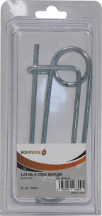 Clips épingle 4x101mm - blister de 2 pcs