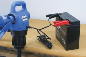 Pompe électrique AdBlue® 12V-230V 18 l/min avec tuyau de refoulement - pour fût