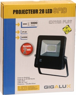 Projecteur LED extra plat 20W