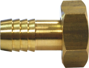 Embout femelle laiton 26/34 pour tuyau de 19mm