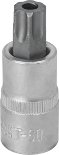 Douille tournevis 1/2" avec embout 55mm Torx® alésé TT60