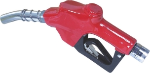 Pistolet gasoil métallique à arrêt automatique 120 l/min raccord tournant femelle 1"