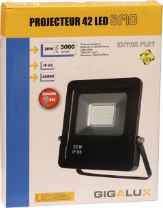 Projecteur LED extra plat 30W