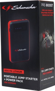 Booster 12V 600A avec power bank 6500mAh