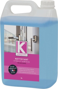 Nettoyant vitres et surfaces lisses - lot de 4 bidons de 5L