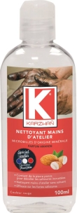 Nettoyant mains d'atelier rouge parfum amande - lot de 12 flacons de 100ml