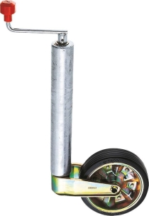 Roue jockey jante acier 60mm course de 265mm 500kg