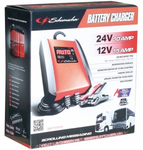 Chargeur de batterie automatique 12V/24V-10A/15A SPI 1224