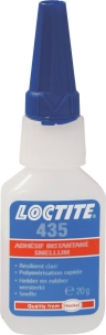 Colle liquide cyano-crylate 435 - lot de 12 tubes de 20g