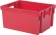 Bac de rangement rouge 30L 441x345x235mm