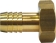 Embout femelle laiton 20/27 pour tuyau de 19mm