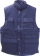 Gilet sans manche avec protège reins bleu XXL